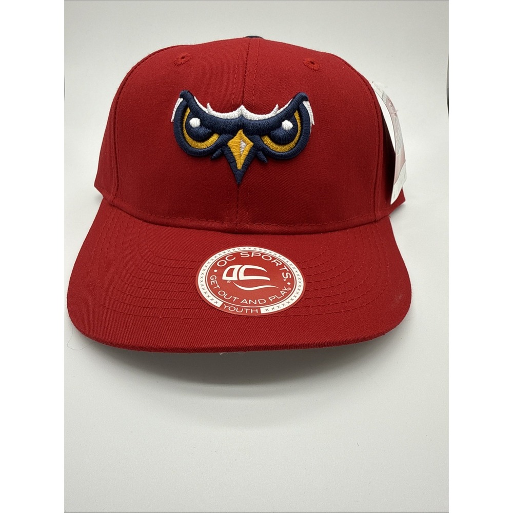 OC Sports Orem Owlz Minor League Baseball Cap Youth Red MiLB Hat